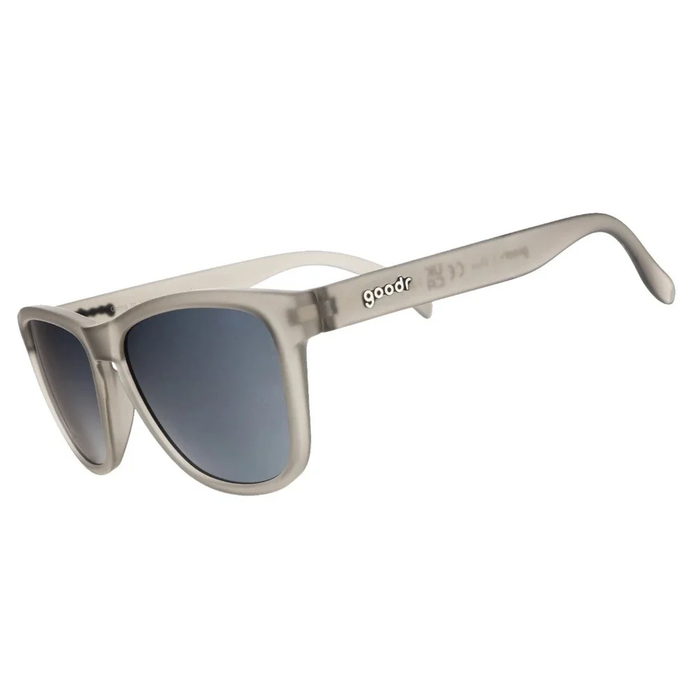 goodr Sunglasses Unisex OS Grey Silver Polarized OG Valhalla NWT
